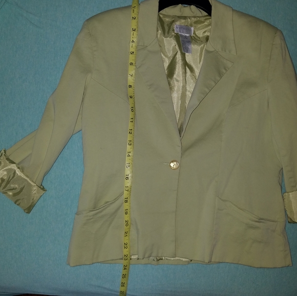 Light Green Blazer - Picture 8 of 10